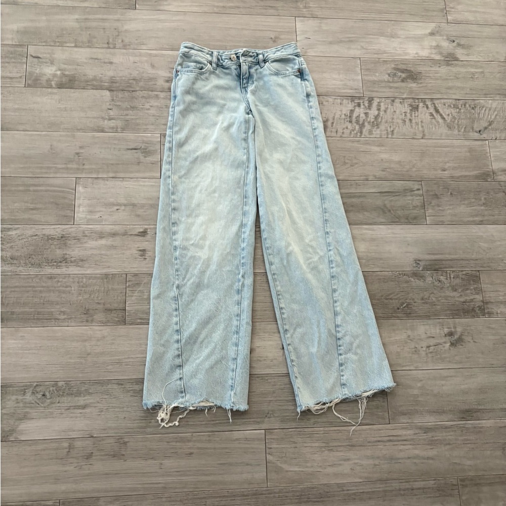 PacSun Light Blue Distressed Women Jeans